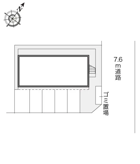 ★手数料０円★平塚市上平塚 月極駐車場